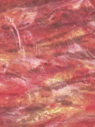 Hand painted art fabric for quilts and crafts by Kimberlee Ellen Brown